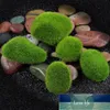 Yeni sentetik reçine yeşil yosun topu 3 boyut Marimo Akvaryum Tesisi Cladophora Sualtı Balık tankı süsü 5578936