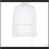 Shirts Apparel Drop Levering XS6XL 2021 Mannen Dameskleding Haarstylist Show Niche Design Button Down Shirt met DString Plus Size-kostuums