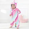 2020 Winter New Born Baby Clothes Unisex Halloween Kleding Jongen Rompertjes Kinderen Panda Kostuum Voor Meisje Zuigeling Jumpsuit 3 9 12 Maand Q0910