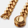 Medusa grote gouden ketting armband 18K vergulde messing luxe merk voor man vrouw hoge kwaliteit designer armbanden klassieke stijl link premium geschenken