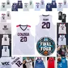 2021 Final Four 4 Custom Gonzaga Bulldogs Basketball Jersey NCAA College Jalen Suggs Filip Petrusev Gilder Ryan Woolridge Joel Ayayi Stockton Kispert Watson