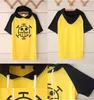 Anime One Piece Trafalgar Yasası Cosplay T Shirt Karikatür Kısa Kollu Yaz Erkek Kadın Pamuklu Kapşonlu Tshirt3675673