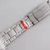 Top Full Diamonds Herenhorloge Automatische mechanische horloges Saffierspiegel Waterdicht Mode Zakelijk polshorloge Montre De Luxe