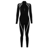 Overall Frauen Bodysuit Gestapelte Leggings Set Frauen Overalls Undefiniert Strampler Frauen Kleidung Overall P1734842 210712