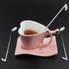 Stainless Steel Music Symbol Shape Coffee Spoon Teaspoon Honey Long Scoop Kitchen Tools Tableware