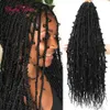 Locs pré-torsion tresse 12 "papillon Locs Crochet cheveux en détresse papillon Locs Crochet tresses déesse pré bouclé Bob