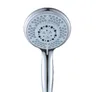 Pressurized Nozzle Shower Head ABS Bathroom Accessories High Pressure Water Saving Rainfall Chrome Shower Head 2011 V2