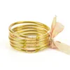 Fashion Glitter Filled Jelly Bangle Armband Set Strik Siliconen Vriendschap Stapelbare Bangle Set van 5 voor Girls1849370