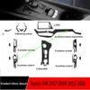 For Toyota CHR 2017-2020 Interior Central Control Panel Door Handle 3D 5D Carbon Fiber Stickers Decals Car styling Accessorie