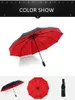 Parapluie pliant automatique résistant au vent femme homme os voiture parapluies hommes pluie femmes cadeau Parasol