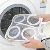 Tvättpåsar etya mesh nätpåse tvätt hängande väska för skor maskinrengöring sko specialvårdsfall skyddsarrangör