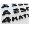 Pour Mercedes Black X166 W166 GLS43 GLS53 GLS63S GLS 63 S AMG EMBLEM V8 Biturbo 4Matic 4Matic + Emblems Badges7729767