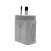 Nieuwe PD -oplader 18W Dual USB Quick Charge Wall Chargers Adapter voor Xiaomi S10 US EU -plug QC 3.0 Mobiele telefoonladeradapters