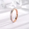 Verschillende design fancy geëmailleerde holle roos gouden roestvrijstalen ring voor vrouwen cadeau