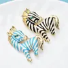 Épingles, Broches Wulibaby Enamel Mignon Zebra pour femmes Unisexe 2 Couleurs Cheval Cheval Casual Broche Pin cadeau