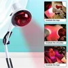 Infrared Lamp Therapy Red Light Heating Massage Therapeutic Physiotherapy Arthritis Pain Relief Body Health Device 220V Electric Massagers