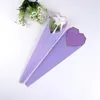 Emballage cadeau 20 pièces papier d'emballage conception de coeur de diamant pour l'emballage de fleurs de Rose simples paquet de fleurs de mariage de la Saint-Valentin