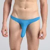 Swimwear Mens Swimsuit Shiny Underwear Elephant Nose Thong With Closed Penis Sheath Briefs Male Panties A50 Two-piece Suits