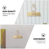 Wall Stickers 1pc Restroom Guiding Sign Identification For El Company