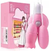 NXY Eggs Vibrateurs de langue mis à jour 20 modes USB Power Oeuf vibrant Massage du point G Léchage oral Stimulateur de clitoris Jouets sexuels pour femmes 1208