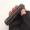 限られたカスタムバージョンChris Reeve Knives Immosi TC4チタニウムハンドルダマスカス折りたたみ式ナイフPerfect Pocket EDC屋外機器戦術キャンプ狩猟ツール