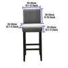 Couvre-chaises tabouret de bar COUVERTURE COMPRENDRE PUB COUVERTURE POUR LA ROCHER