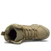 Boots Military Hommes Chaussures décontractées Laceup Véritage en cuir imperméable Travail ou outils pour hommes Tactical Army Hombre Bot6652604