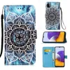 Кожаный кошелек Flip Cass для Samsung A82 A22 5G A32 4G S21FE X Cover5 A02 M02 MOTO G50 G10 G30 G100 Животные Panda Tiger Tower Цветочная бабочка Unicorn Id Card