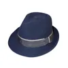 Berets 100% Linen Retro Jazz Hat Men Top Straw Fedora Hats Women's Summer Sun For Party Bowler Gentleman Panama LM27