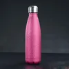 New17oz glitter vattenflaskor rostfritt stål vakuum isolerad vattenflaska dubbel vägg cola form resa sport rånar havsfartyg rrb12518
