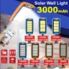 COB LED Solar Street Wall Light Pir Motion Sensor Dimmerbar Lampa Utomhus Trädgård - Typ C