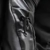Winter Fashion PU Leather Black Coat Women Hooded Thicken Warm Jacket Long Sleeve Zipper Parkas Lady Outerwear Veste Femme 210515