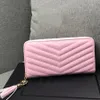 2021 Lyxig designers klassisk plånbok med låda högkvalitativ dam handväska flip koppling väska grossist # 405