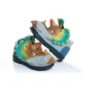 zapatos de dinosaurios de niños