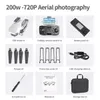 E59 RC LED Drone 720P HD Video Camera Aerial Photography Helicopter 360 Degree Flip WIFI long battery life for Kis adult