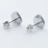 10 mm en 14 mm roestvrij staal mode t oorstudie sieraden hartvormige hangerse oorbel liefde oorbellen voor dames feest bruiloft geschenken groothandel