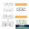 20 stks Art Gallery Painting Interlocking Hook Wall Photo Frame Z Clip Stainless Steel Flush Mount Bracket Display Picture Hanger