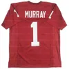 Niestandardowy Kyler Murray High School Football Jersey Ed dowolny numer nazwy biały czerwony rozmiar s-4xl