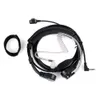 1 pins ptt throat mic covert acoustic tube earpiece for radio motor vehicle, t6200, t6210, t6212, t6220, t6222, t6250 t6300