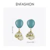 ENFASHION Vintage Conch Drop Earrings For Women Boho Long Natural Shell Dangle Earings Fashion Jewelry Bohemian Kolczyki EM1051