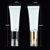 30g Kosmetisk vakuumpump Lotion Soft Tube Spray Bottle 30ml Slang Flytande Foundation Cleansing Cream Tubes