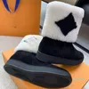 مصمم فاخر Snow Boot Woman Ry Boots Platform أصلي سيدة جلدية حائزة على جائزة الحائز على جائزة High Heel Martin Desert Deserges Shoes F3002868
