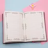 Notebook Captor Sakura Clow Libra Pattern Star Magic Travel Journal Diary Book Anime Cartoon Gift 210611