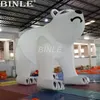 3mL inflatable polar bear cartoon model giant white bears large animal balloon for advertising