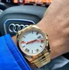 12 styles Master luxury mens watches 40mm DD 228238 228239 228235 all gold president bracelet fluted bezel mechanical automatic movement sport wristwatches