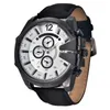 Montres-bracelets 2021 Hommes Montres Top Marque XI Bande De Cuir De Mode De Luxe Grand Visage Casual Quartz Montre-Bracelet Reloj Hombre Grande Moda Lujo