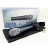 Microfono 10pcsトップクオリティ版Beta57 Professional Beta57Aカラオケハンドヘルドダイナミック有線マイク台57A 57マイクフリーミクラフォン