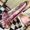 Comes with paper gift bag high-grade ashionable women's scarf fashion spring and summer printed scarves Warp 190/80cm