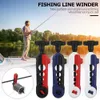 1 sztuk Przenośna linia rybacka Nawijarka szpureczkowa maszyna szpureczkowa Spinning Baitcasting szpuli szpuli System Station System Fishin