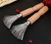 Factory Hair Brush Cleaner Cleaning Tool Comb Brushes Mini Dirt Remover Metal Wire Rake Wooden Handle